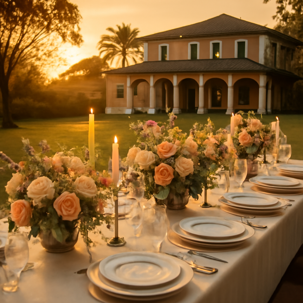 A gastronomia do casamento no campo: menus autorais para casar na fazenda com frescor e sofisticação