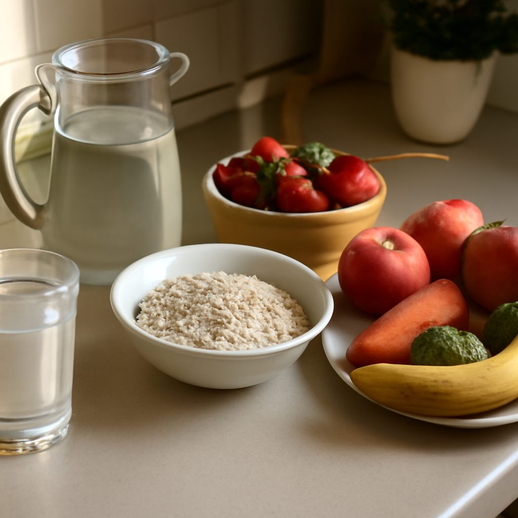 Hidratação e fibras no início de terapias metabólicas: guia prático para reduzir desconfortos gastrointestinais